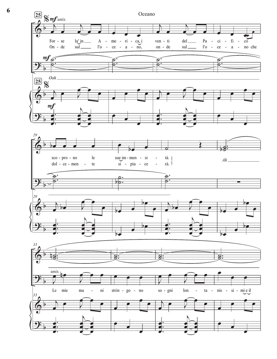 Oceano 4-Part scores gallery preview page 6