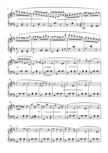 Valse 64-1 minute valse by Chopin for easy piano image number null