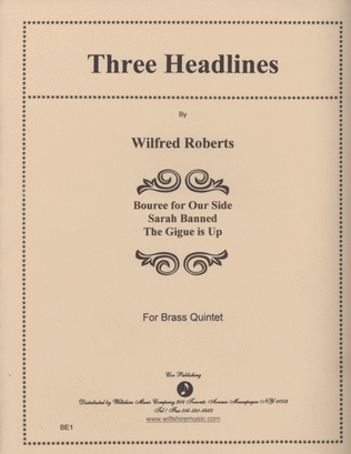 Book cover for Three Headlines