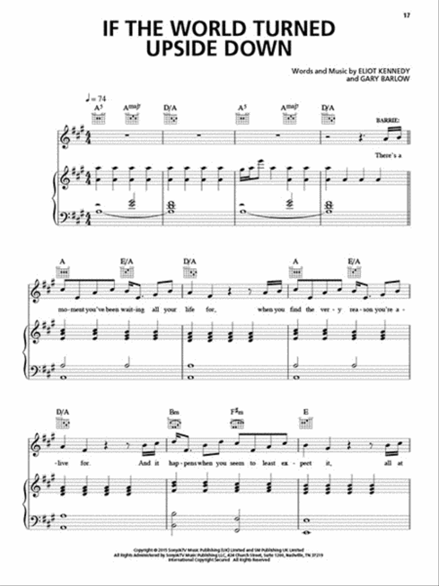 Finding Neverland Piano, Vocal scores gallery preview page 4
