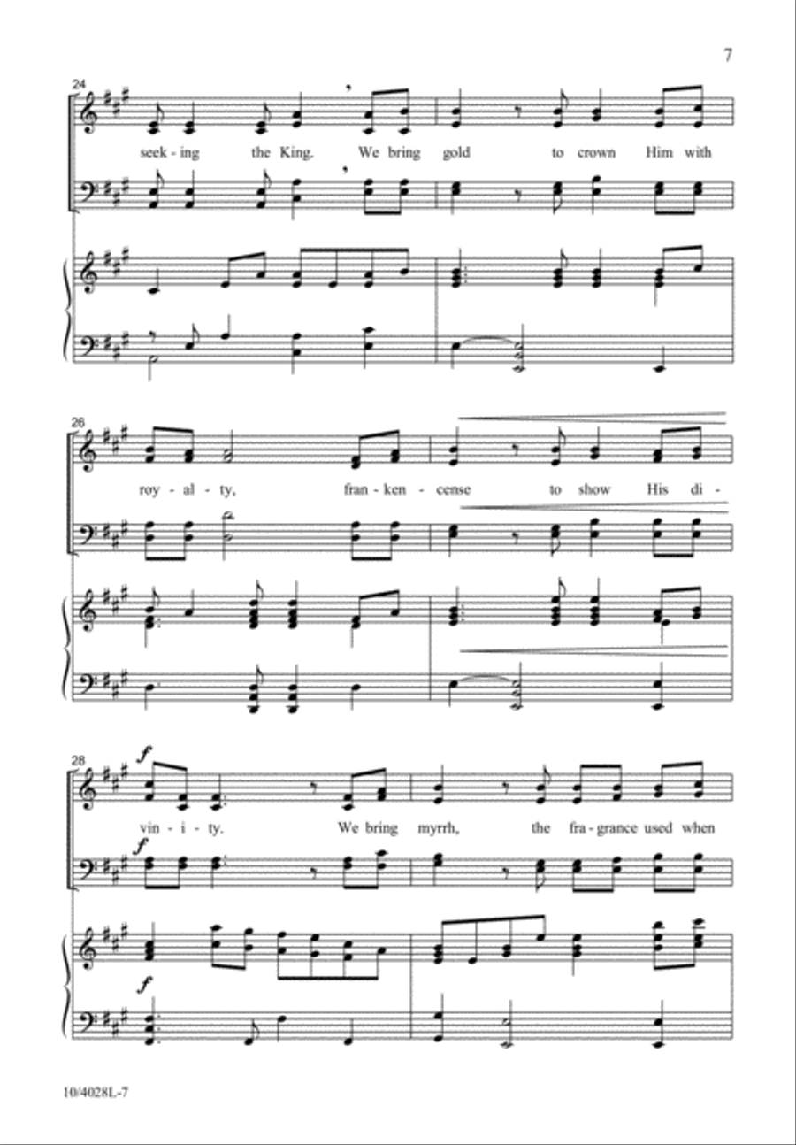 Seeking the King Seeking the King 4-Part scores gallery preview page 8