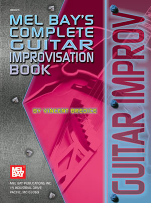 Book cover for Complete Guitar Improvisation Book