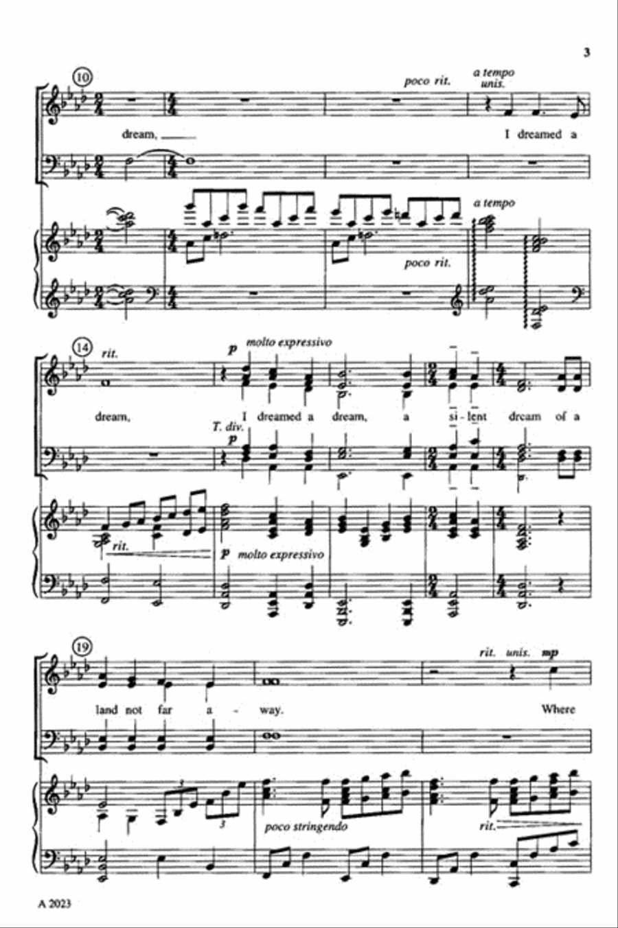 The Awakening The Awakening 4-Part scores gallery preview page 3