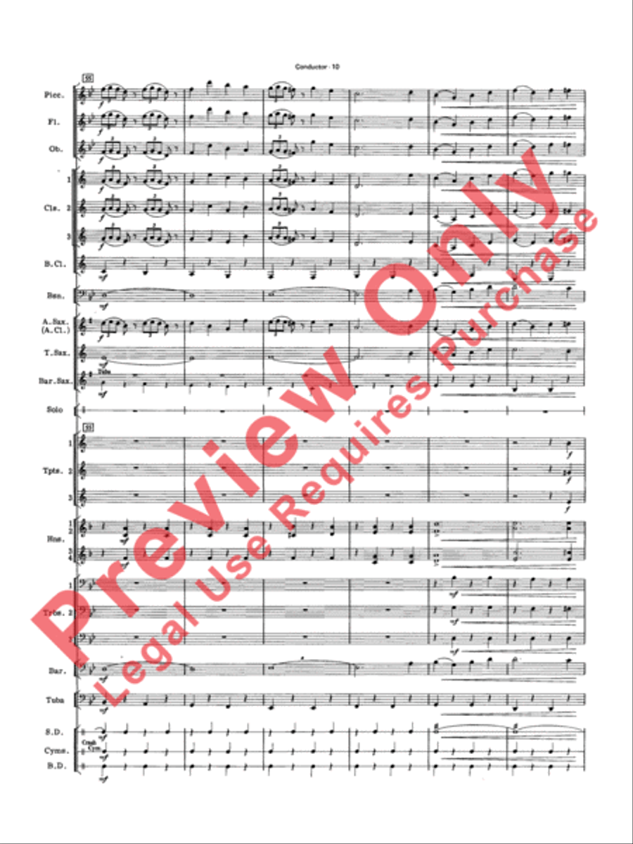 The Homeowners Guide to Making Music Concert Band scores gallery preview page 13