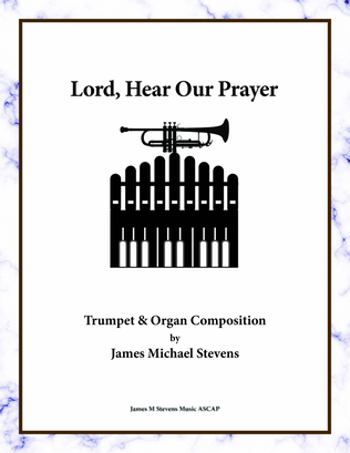 Book cover for Lord, Hear Our Prayer - Trumpet & Organ