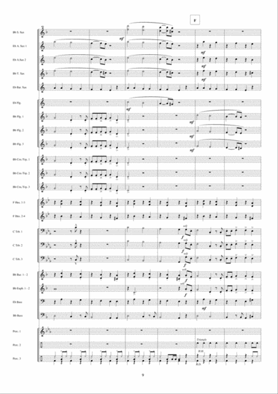 Hit The Road Jack Hit The Road Jack Fanfare Band scores gallery preview page 10