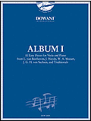 Book cover for Album Vol. I (Easy) for Viola and Piano