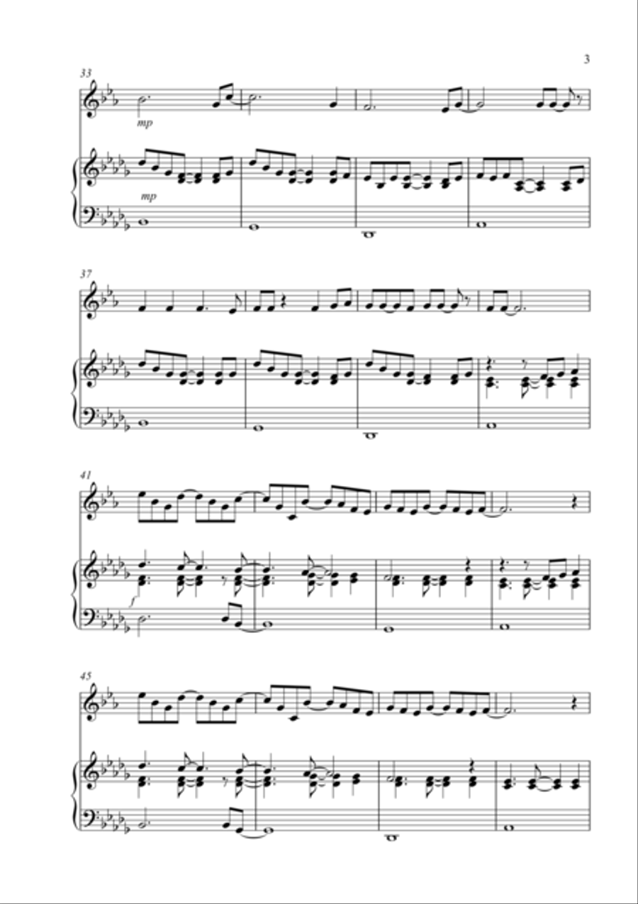 All Of Me Clarinet Solo scores gallery preview page 3