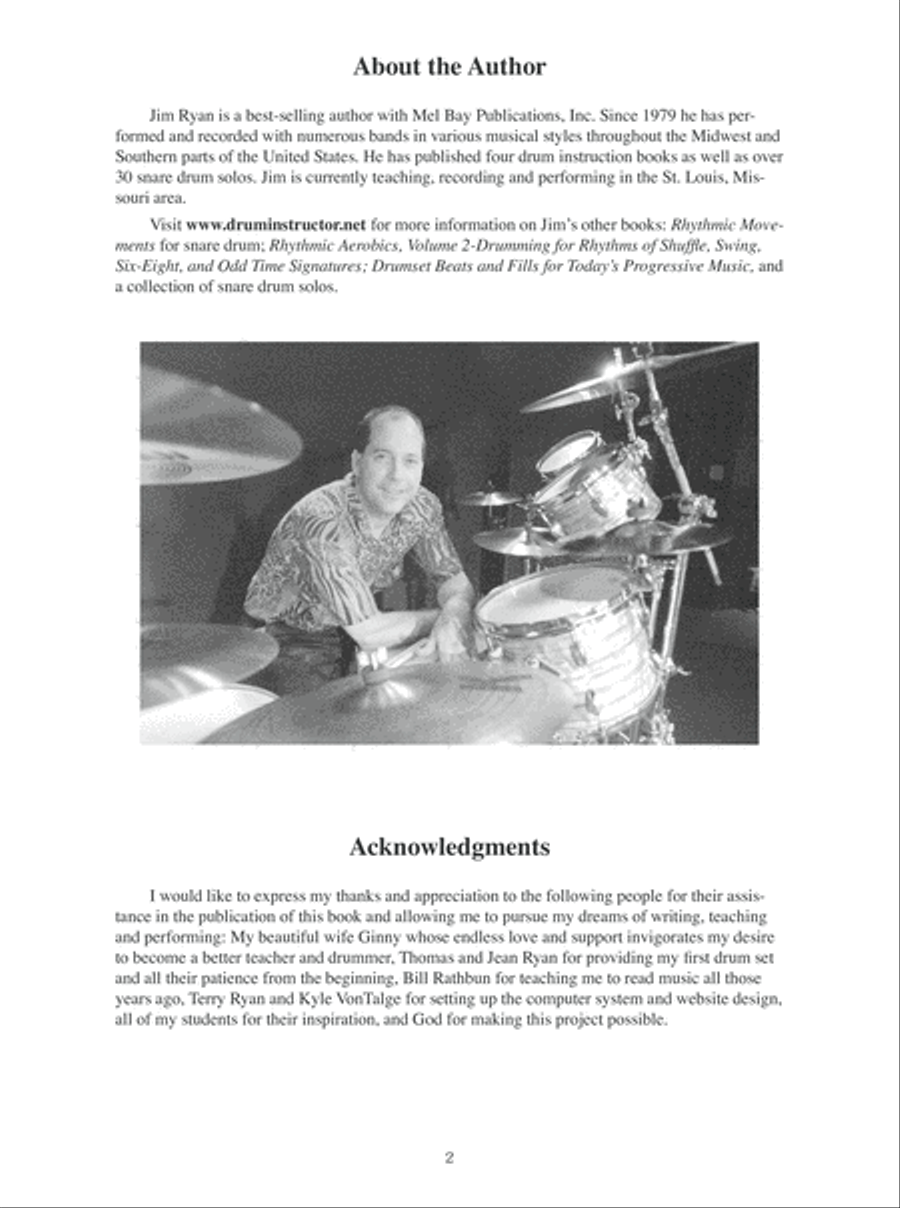 Rhythmic Aerobics Rhythmic Aerobics Drum Set scores gallery preview page 3