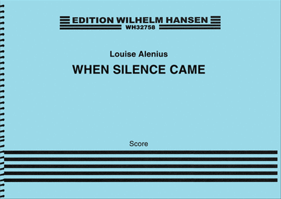 When Silence Came When Silence Came Countertenor Voice scores gallery preview page 1