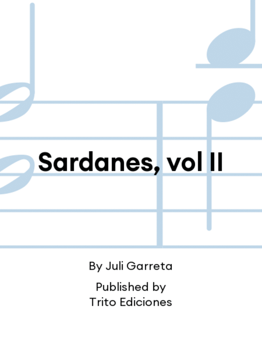 Sardanes, vol II