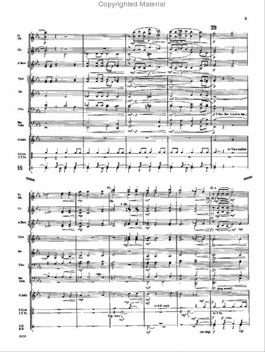 The Country Express Concert Band scores gallery preview page 4