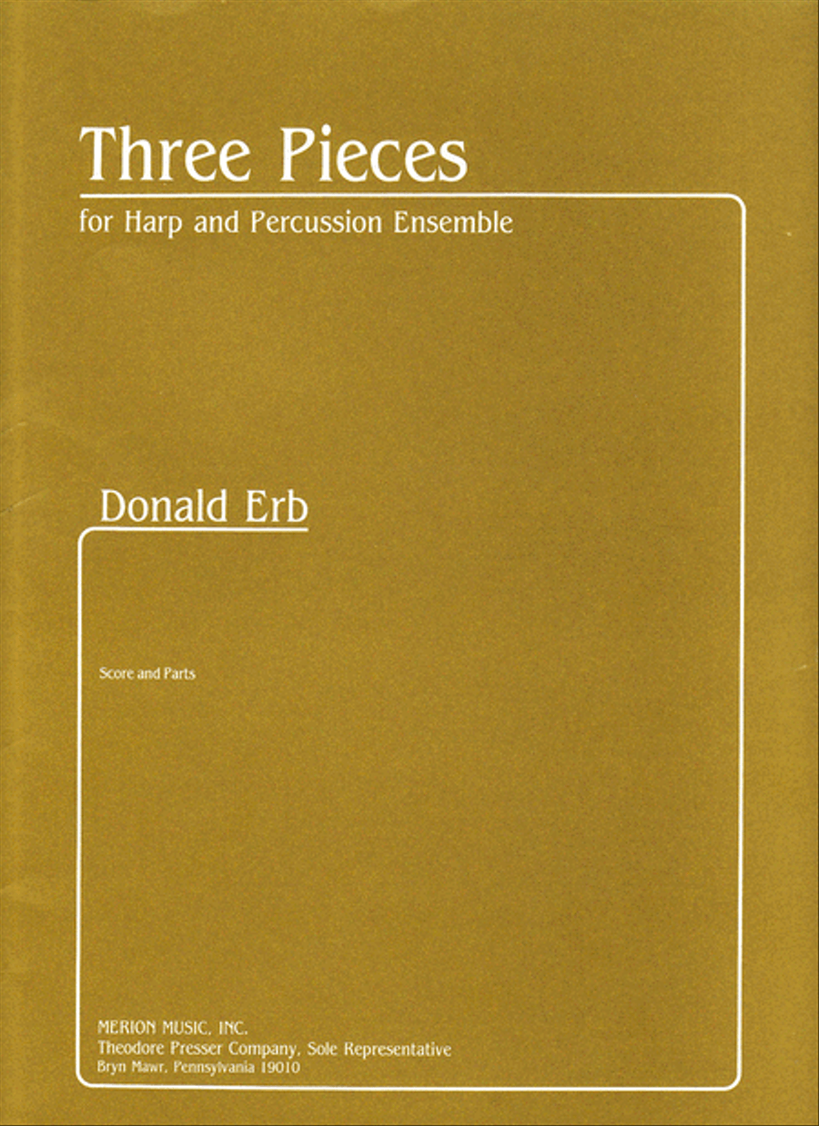 3 Pieces Harp scores gallery preview page 1