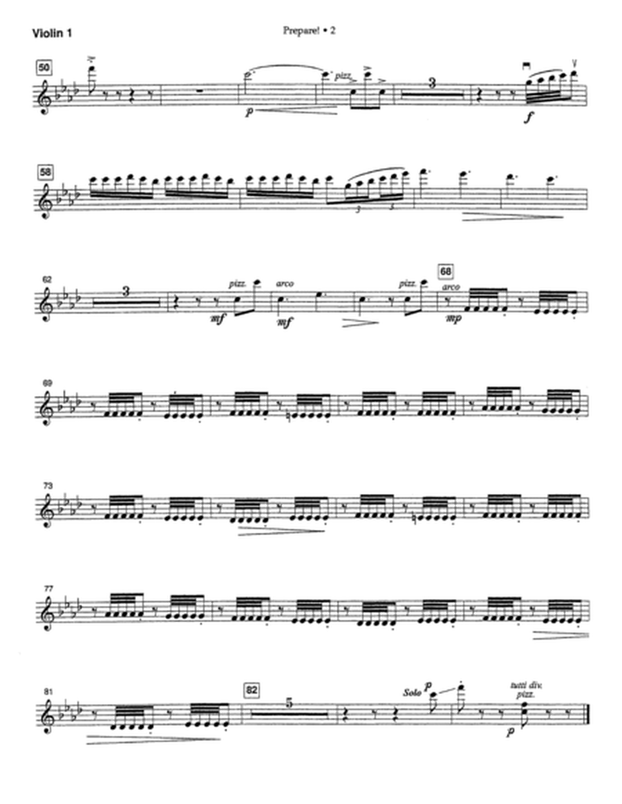 Canticle Of Joy - Violin 1
