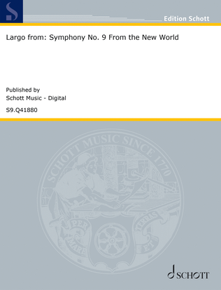 Largo from: Symphony No. 9 From the New World