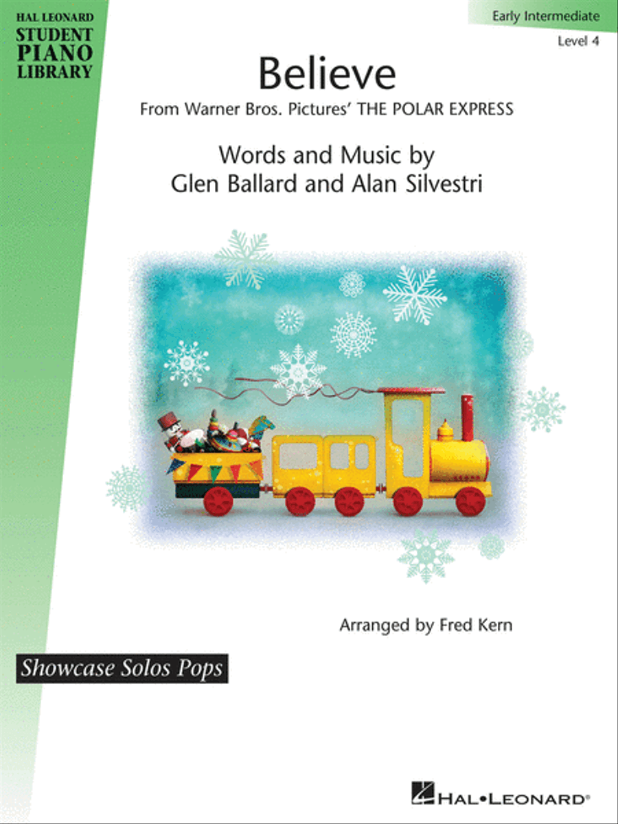 Believe (from The Polar Express) Piano Method scores gallery preview page 1