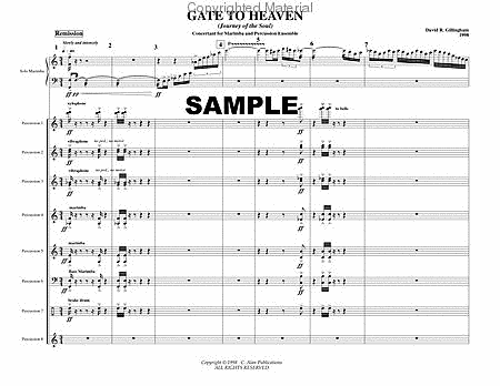 Gate to Heaven (percussion ensemble set)