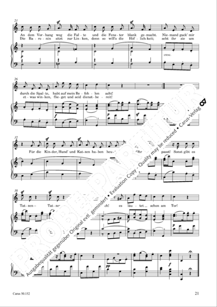 Liederbuch fur Kinder op. 152 Choir scores gallery preview page 22