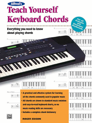 Book cover for Alfred's Teach Yourself Keyboard Chords - Book
