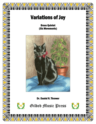 Book cover for Variations of Joy (for Brass Quintet)