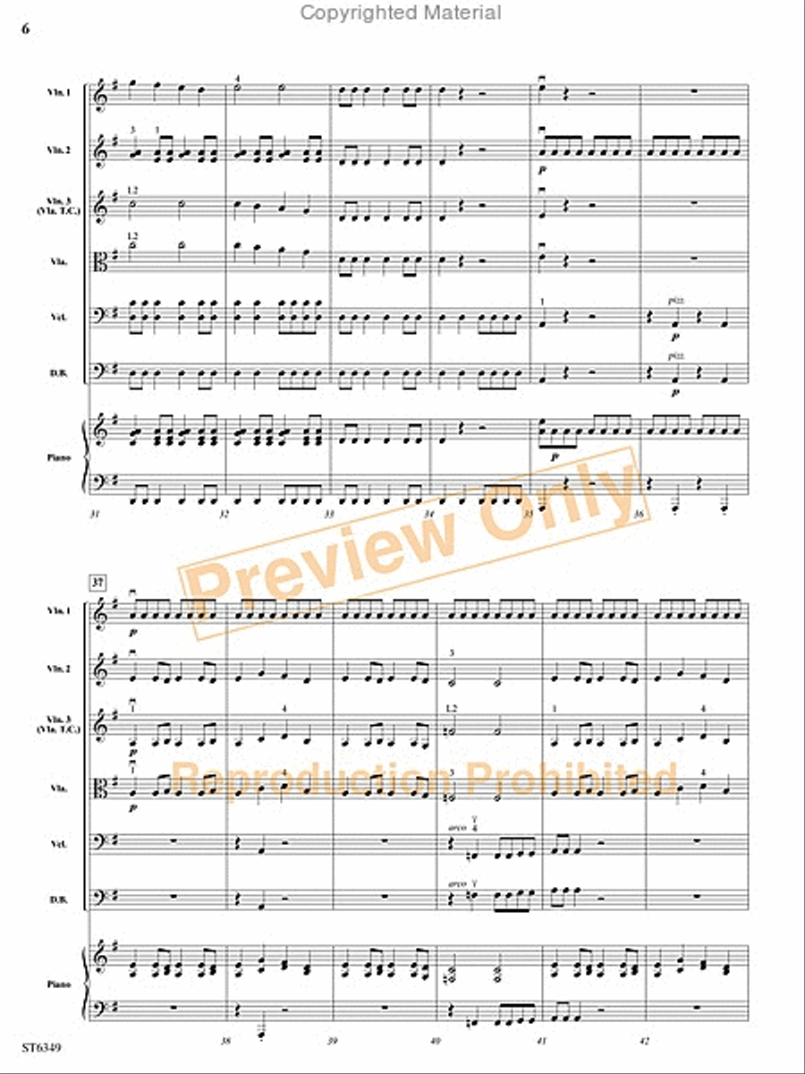 Velocity String Orchestra scores gallery preview page 15