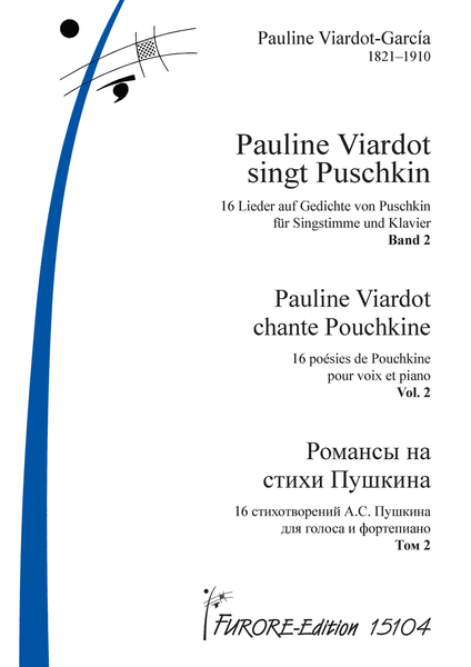 Pauline Viardot sings Puschkin