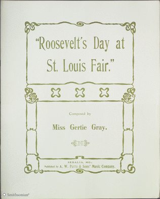 Roosevelt's Day at St. Louis Fair