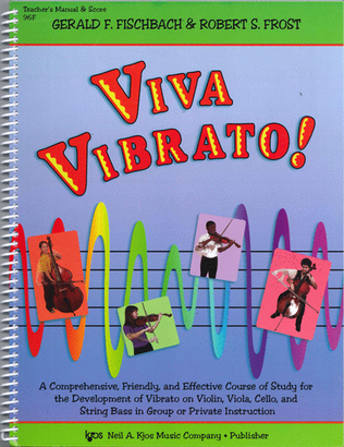 Book cover for Viva Vibrato! - Score