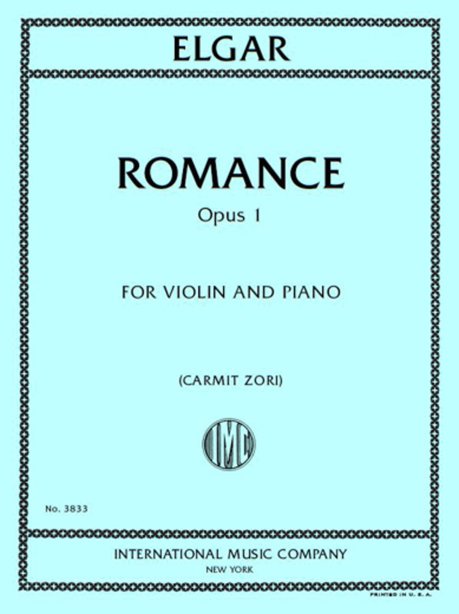 Romance, Opus 1