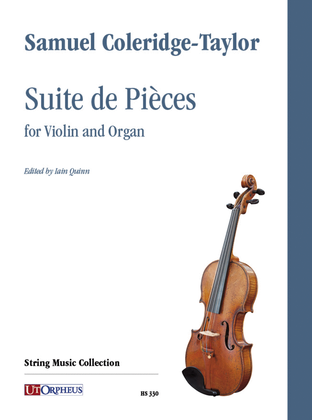 Book cover for Suite de Pièces for Violin and Organ