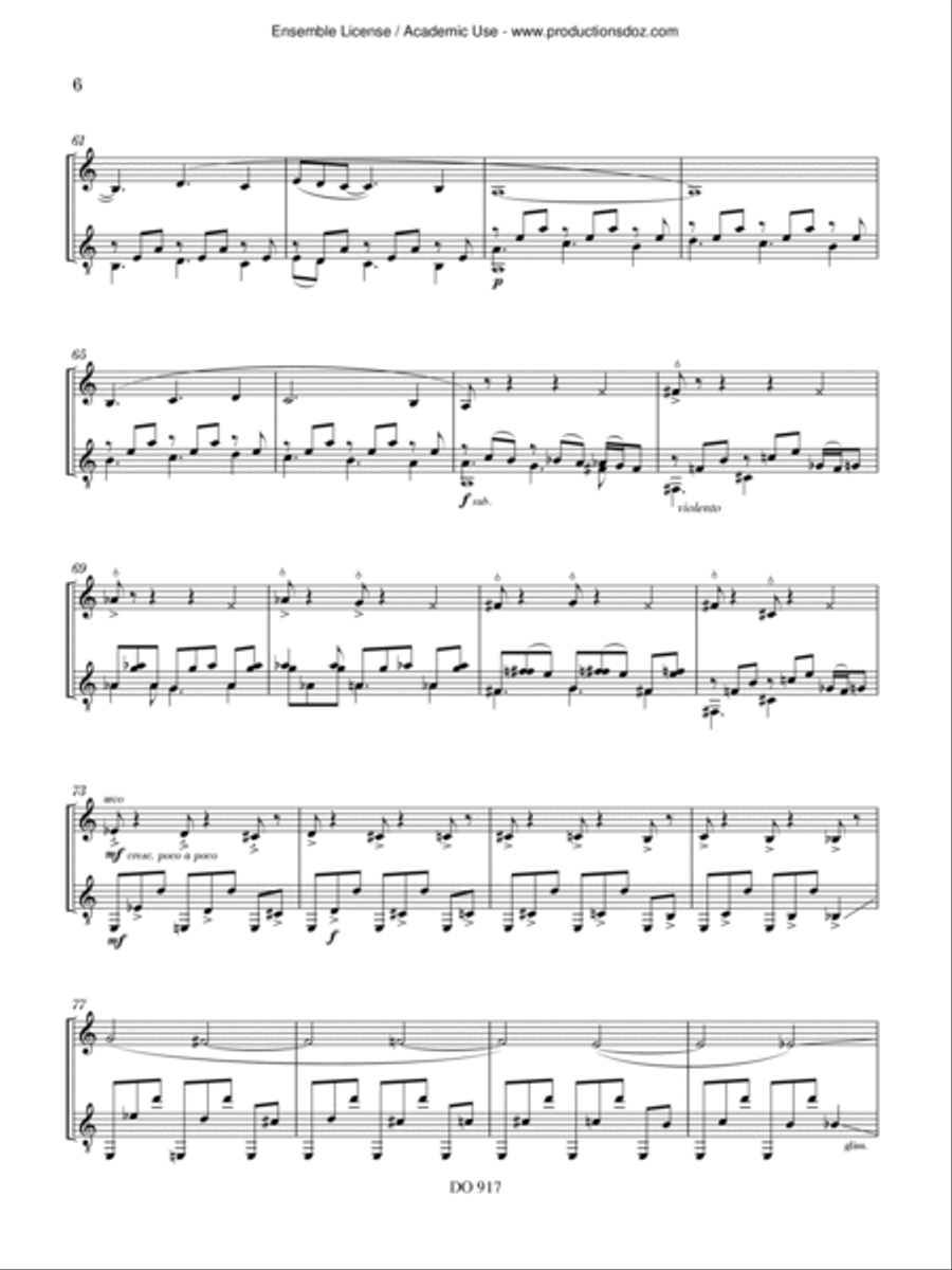 Tanzologia Tanzologia Violin scores gallery preview page 6