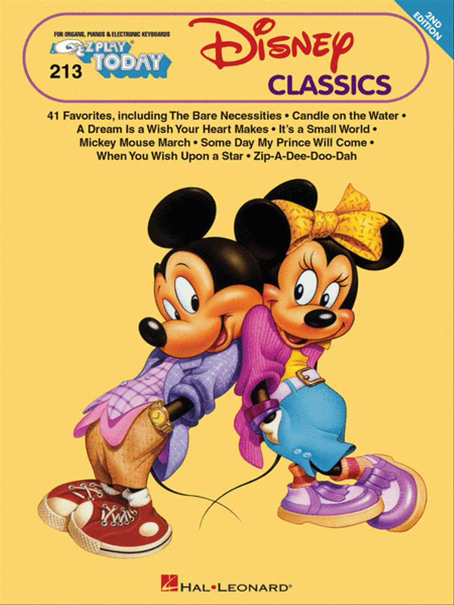 Disney Clasics Electronic Keyboard scores gallery preview page 1