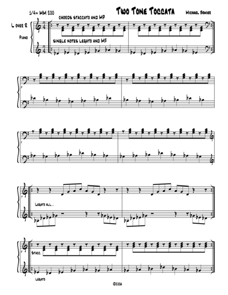 Two-Tone Toccata from Not Major or minor Music image number null