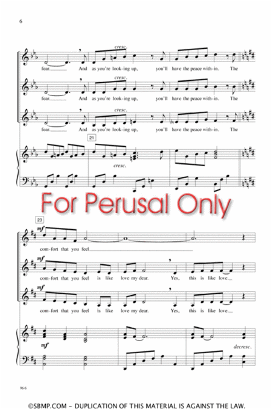 Speak to the Child of Love - SSA Octavo SSA scores gallery preview page 5