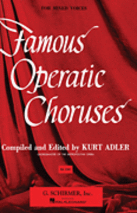 Famous Operatic Choruses Piano