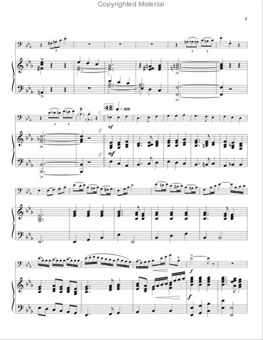 An American Portrait An American Portrait Euphonium scores gallery preview page 4