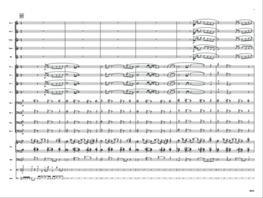Latin Fantasia Jazz Ensemble scores gallery preview page 5