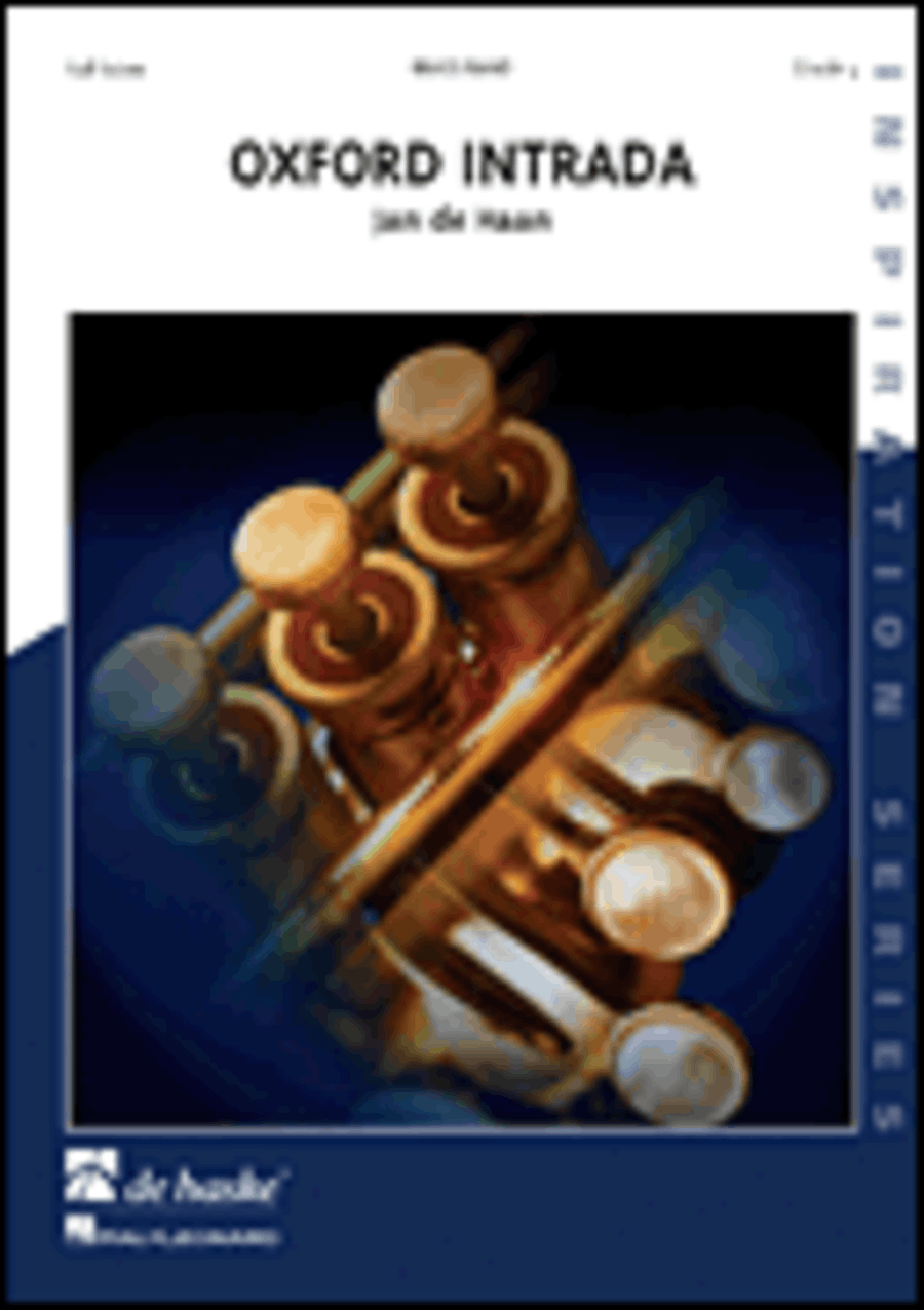 Oxford Intrada Score Only Brass Band scores gallery preview page 1