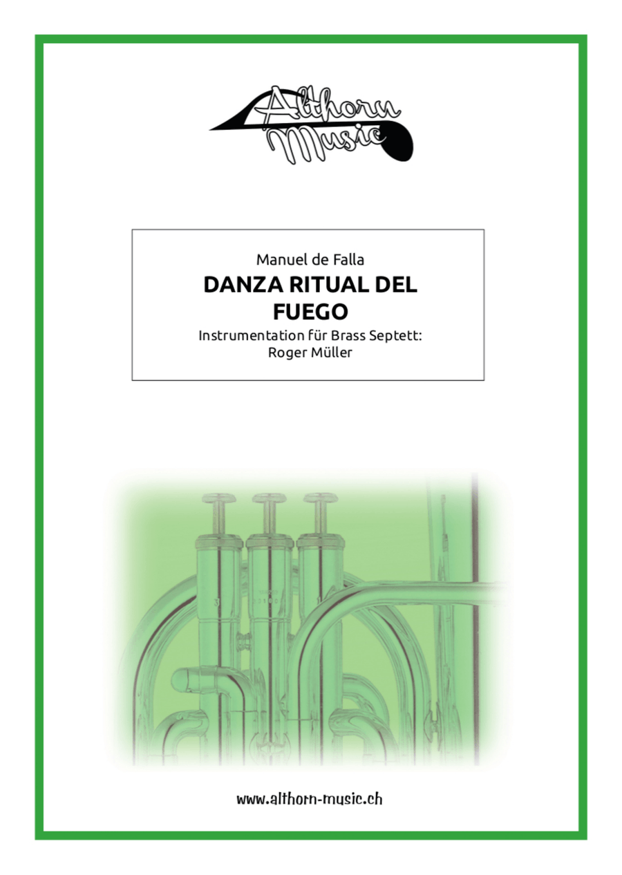 Ritual Fire Dance Ritual Fire Dance Brass Ensemble scores gallery preview page 1