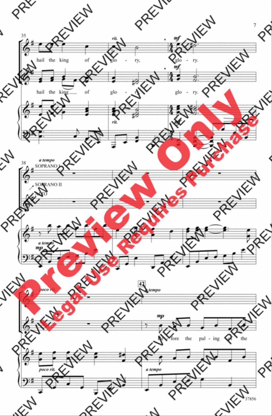 Born a Stranger Born a Stranger Women's Choir scores gallery preview page 7