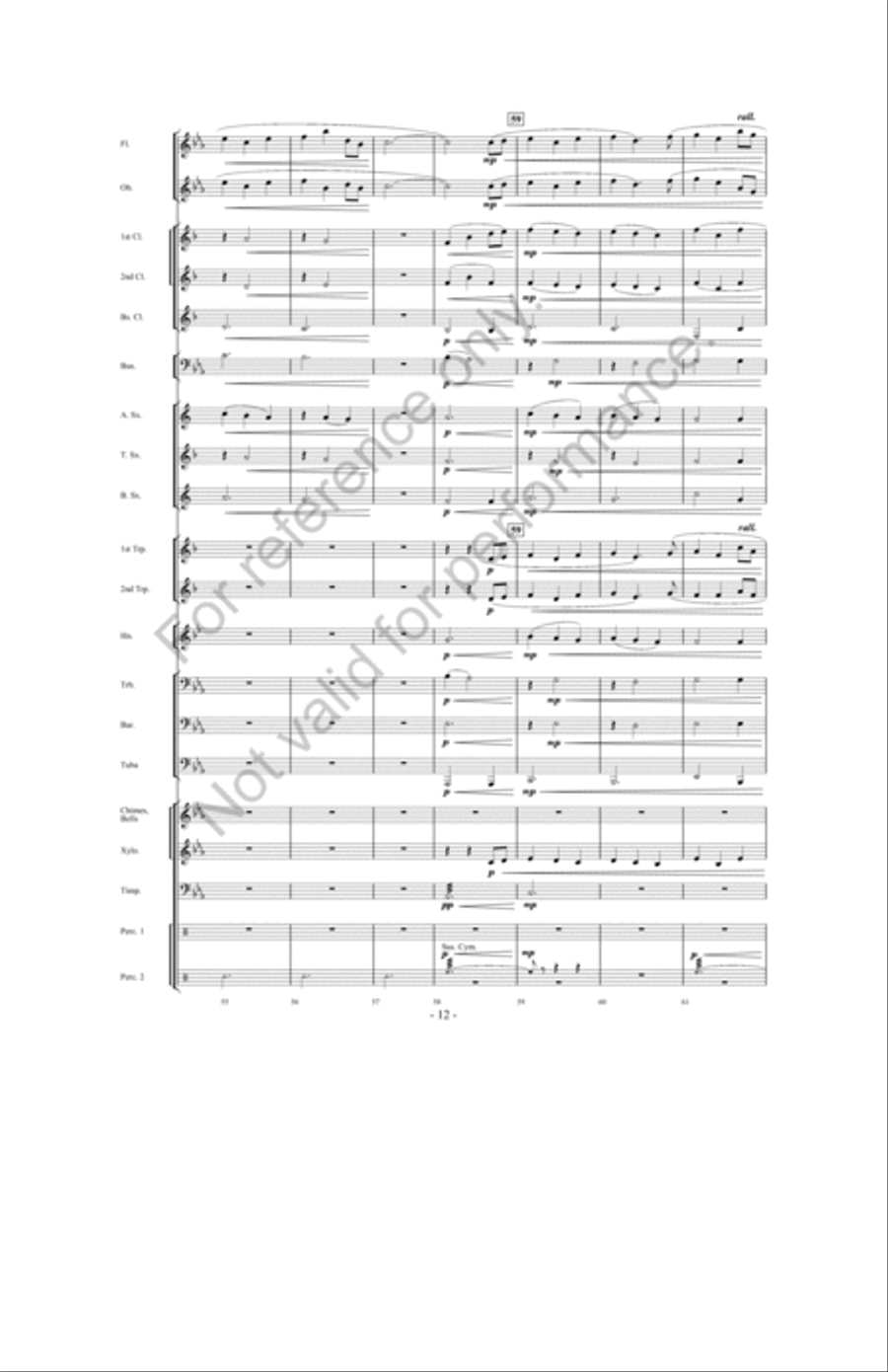 Legend of Pirates Cove Concert Band scores gallery preview page 11