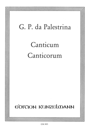 Book cover for Canticum canticorum