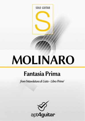 Book cover for Fantasia Prima