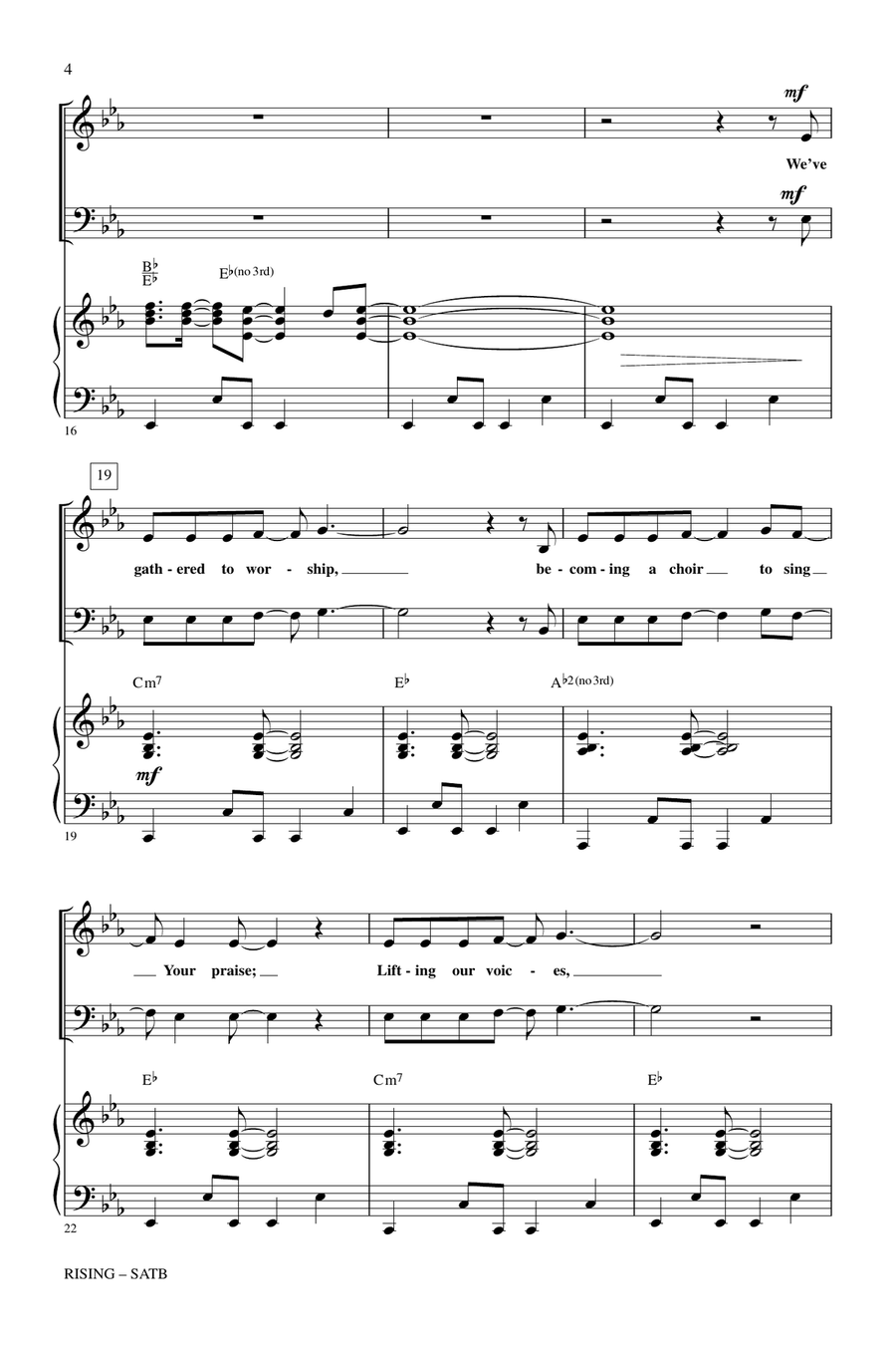 Rising 4-Part scores gallery preview page 3