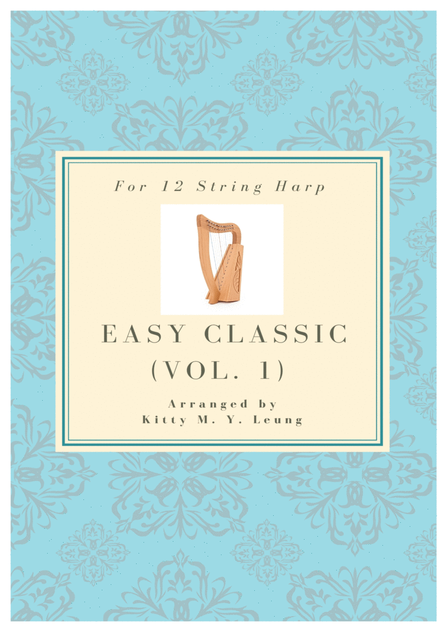 Easy Classic (Volume 1) - 12 String Harp Harp scores gallery preview page 1