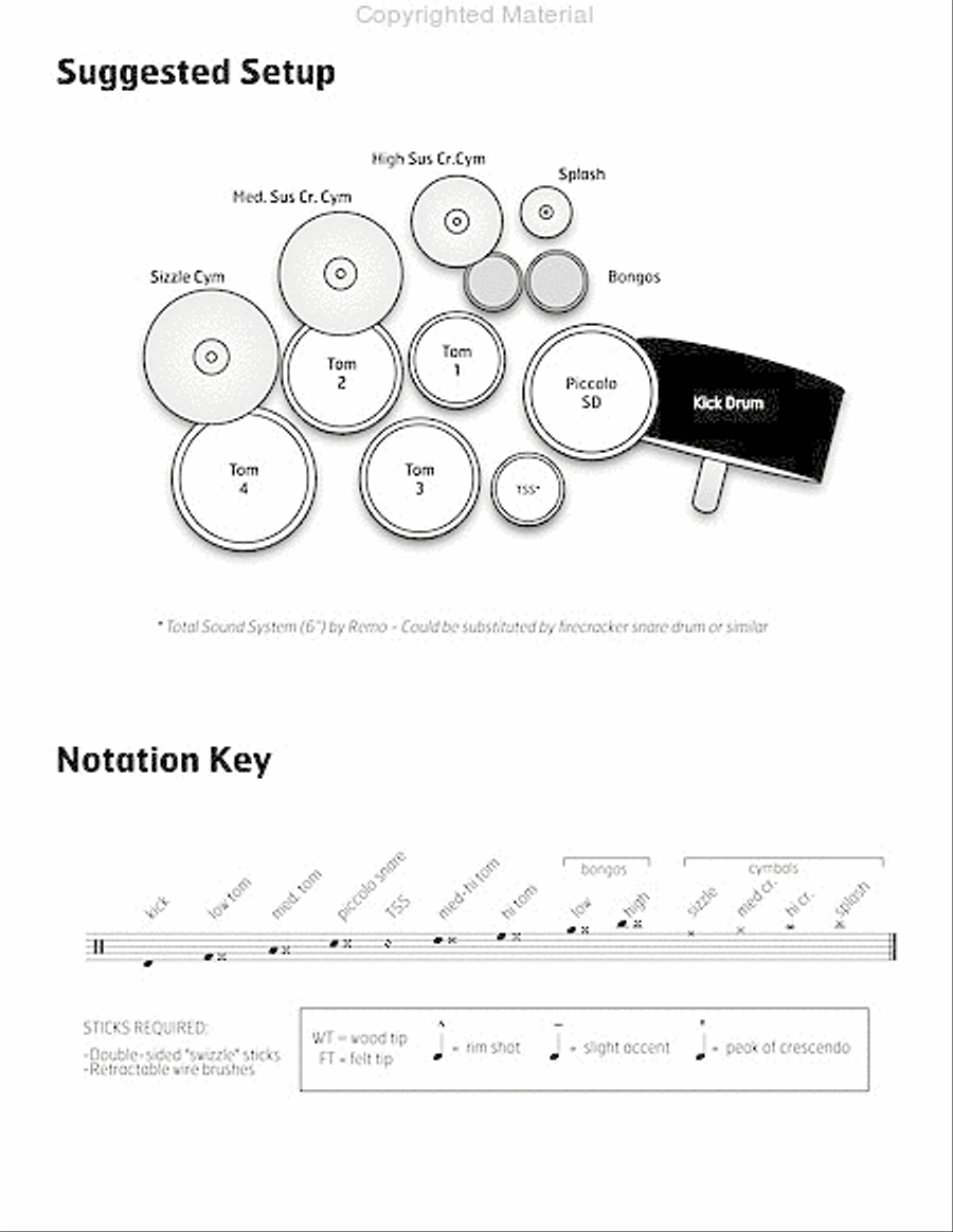 Psalm 104 Snare Drum scores gallery preview page 4