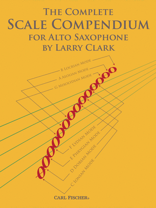 Book cover for The Complete Scale Compendium for Saxophone