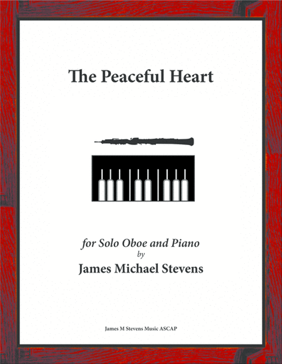 The Peaceful Heart - Oboe & Piano Piano scores gallery preview page 1