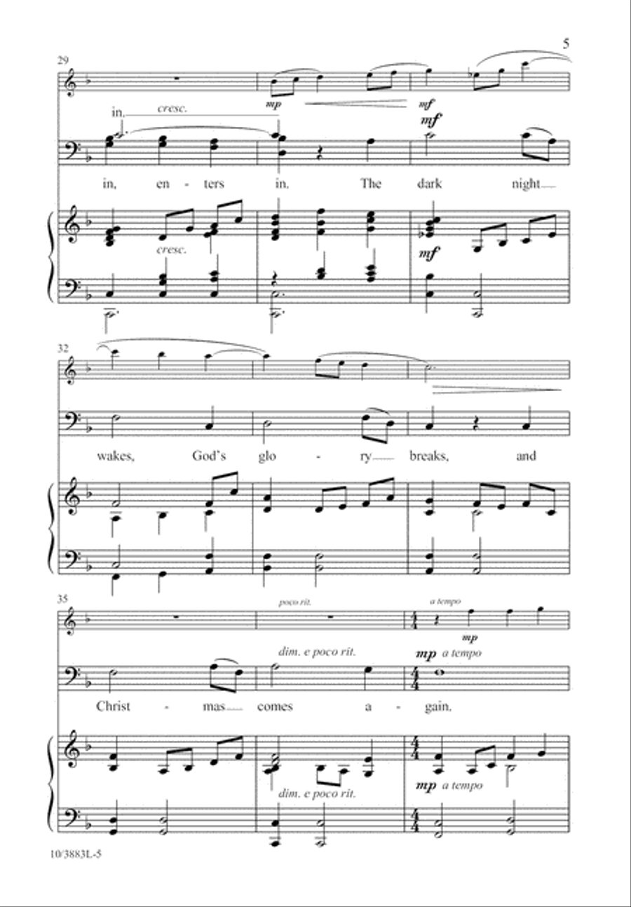 Advent Grace 4-Part scores gallery preview page 6