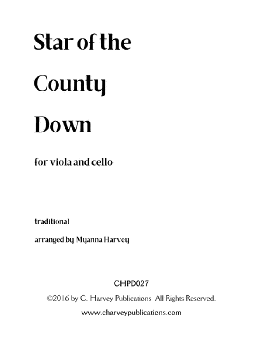 Star of the County Down Star of the County Down String Duet scores gallery preview page 2